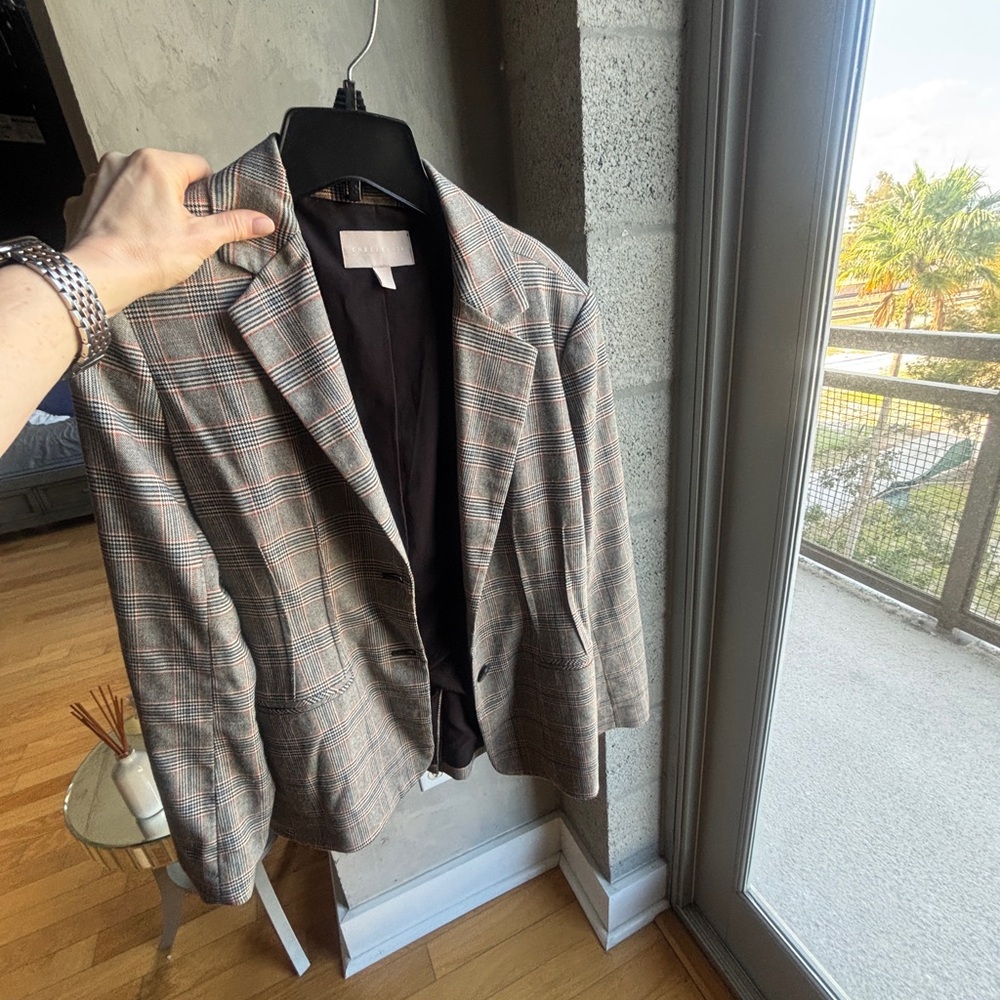 Women's Classic Plaid Blazer
